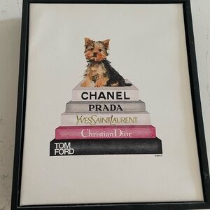 Chanel Prada Dior Fashion Canvas Art